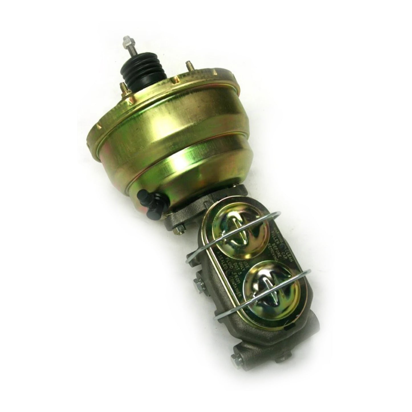 Dual Brake Booster & Master Cylinder & Bracket Kit for Chevrolet Bel Air 1955-1957