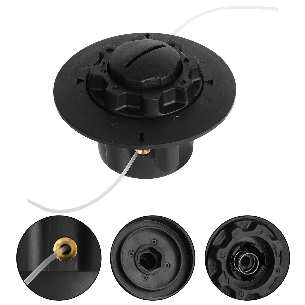 String Trimmer Head 4006 710 2100 for Stihl FS38 FS40 FS45 FS46 FS50 FSB-KM FSE60 - KUDUPARTS