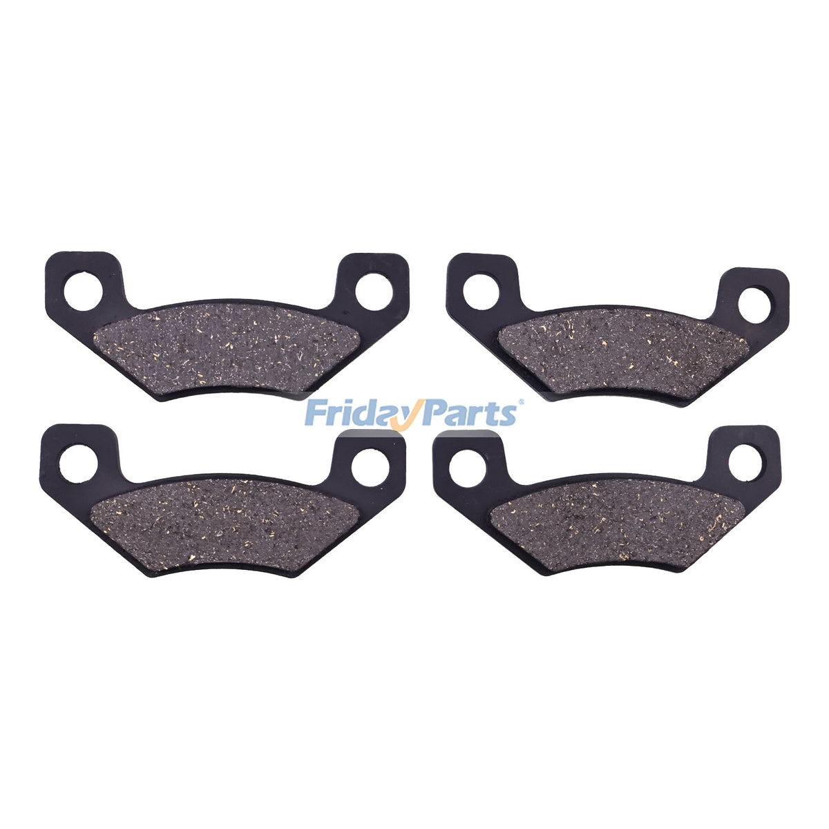 Brake Pad Set 705600485 705600711 for Can-Am DS450 Commander 1000 800R Electric - KUDUPARTS