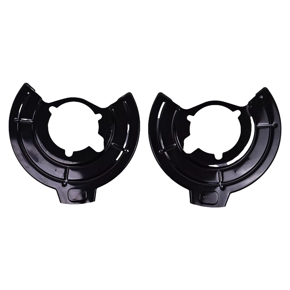 A Pair Front Brake Disc Backing Plate 68043287AB 68043286AB for Jeep Wrangler JK 2007-2018 - KUDUPARTS