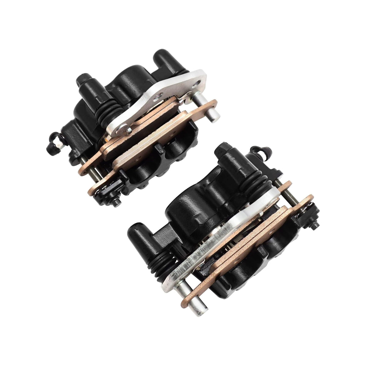 Right & Left Front Brake Calipers 43080-0056 43080-0057 for Kawasaki ATV 2011 2014 KFX450R - KUDUPARTS