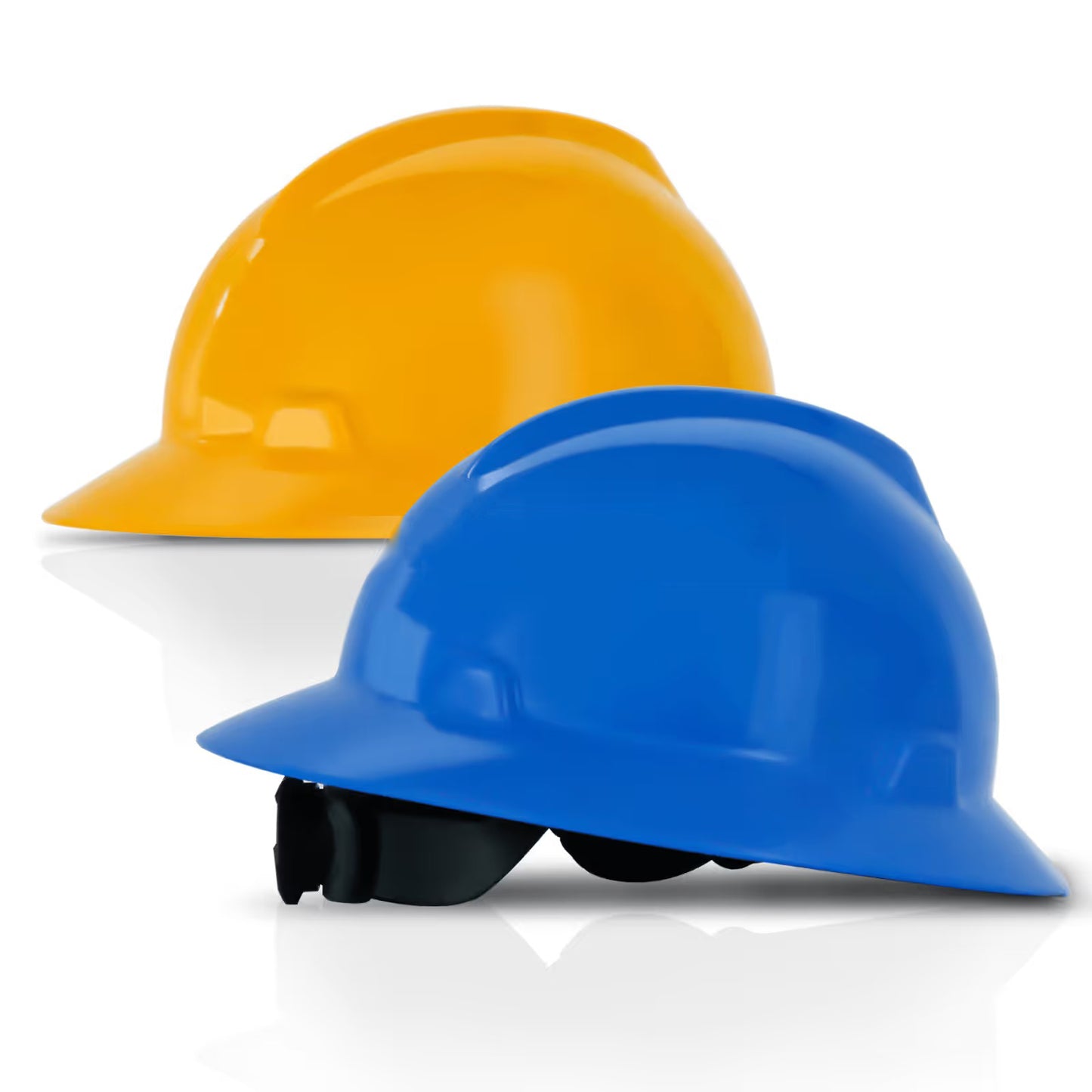 Construction Safety Hard Helmet with ANSI Z89.1 OSHA Approved Vented Hard Hats with Chin Straps for Men Women Adults for Outdoor Indoor Industrial Workwear