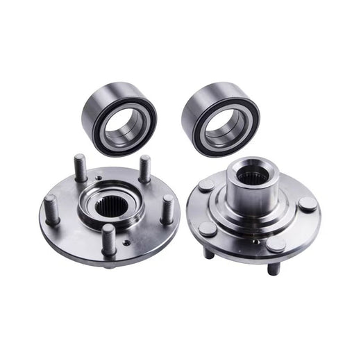 A Pair Front Wheel Hub Bearing Kit JCE39S for Honda Accord Crosstour Acura TSX - KUDUPARTS