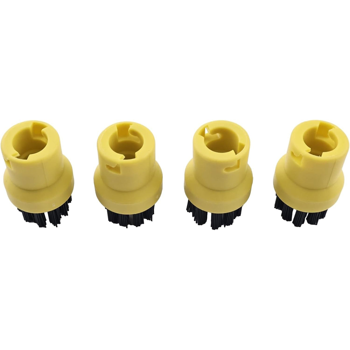 4 Pieces Round Brush 2.863-264.0 for Karcher Steam Cleaner SC1 SC2 SC3 SC4 SC5 - KUDUPARTS