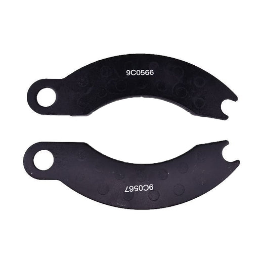 2 Pieces Brake Pads 9C0567 9C0566 for Caterpillar CAT 725 730 D250D D300D D350E D400E 65E 75E 85E 95E 773B 776C 777B 916 936 518 528 613C 530B - KUDUPARTS