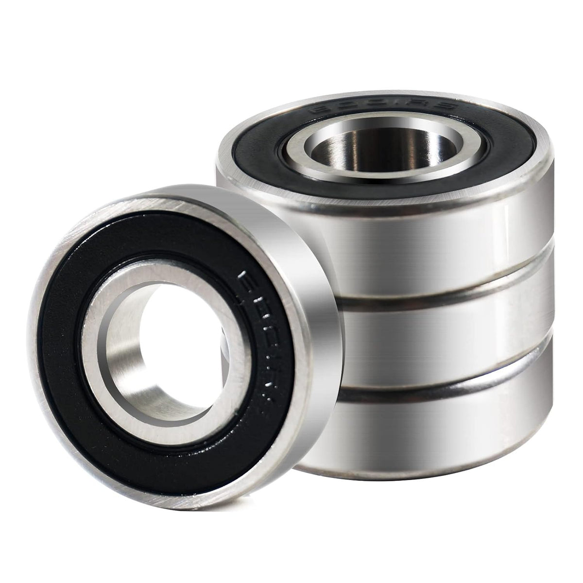 10 Pieces Ball Bearing 6205-2RS-16 for CASE Loader 580K - KUDUPARTS