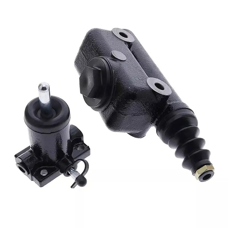 Backhoe Brake Master & Slave Cylinder Kit L25419 A51976 for Case 450B 450C 480 480B 480C 480D 580 580B 580C 850B 850C 850D 855C - KUDUPARTS