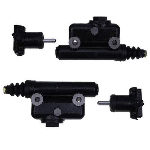 2 Pcs Brake Master L25419 & 2 Pcs Slave Cylinder A51976 G109413 for Case 450B 480 480B 480D 580 580B - KUDUPARTS