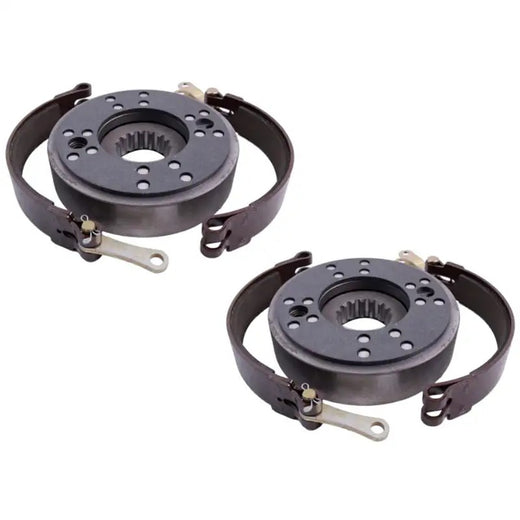 Set Of 2 Brake Pack Assembly 249022A3 for CASE 530 570 580 580B 580C 580D 584 584D 585D - KUDUPARTS