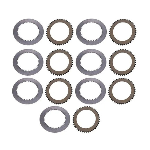 Friction Disc Kit T173637 T173638 for John Deere Engine 4045 6068 6081 6090 Loader 444H 524K 544K 624H 624P 724K TC44H - KUDUPARTS