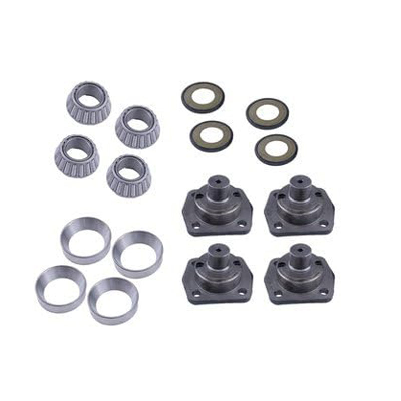 4 Pieces Trunnion Assembly Repair Kit 458/20061 453/30401 904/06700 907/08300 for JCB Loader 2CX 2CXL 2CXS 2CXSL 2CXU 2DX 3CX 3C 4C 4CN