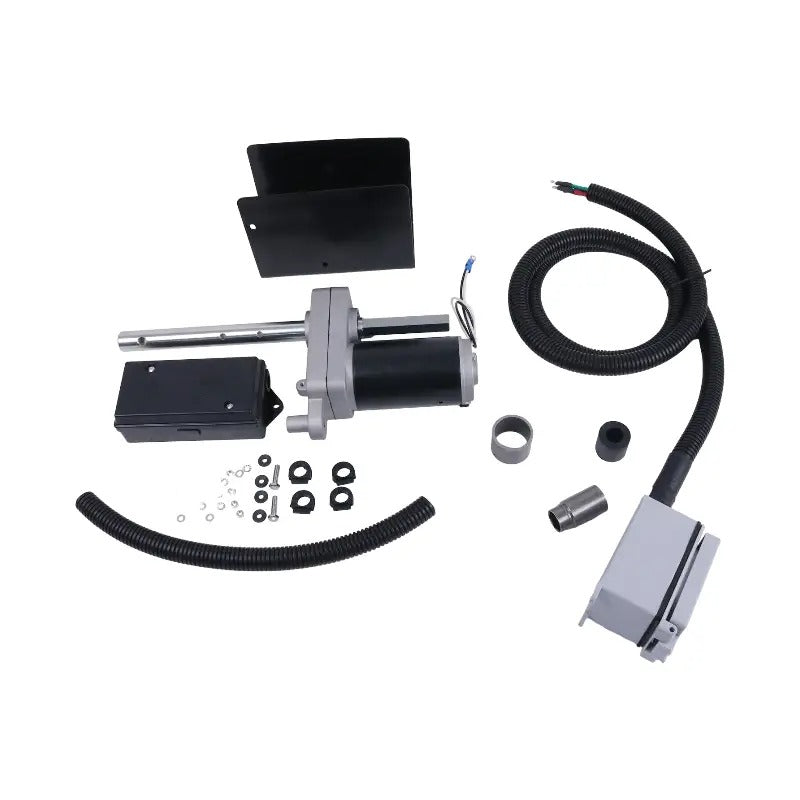 12000 Lbs Electric Powered Trailer Jack Kit 1824200100 for Bulldog 24K Landing Gear - KUDUPARTS