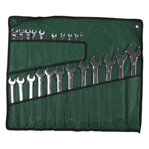 22 Pieces Aftermarket John Deere Metric Full-Polished Combination Wrench Set TY19977 - KUDUPARTS