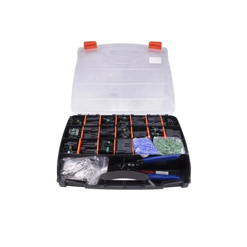 WP-155 - Pro Weather Pack Connector Kit w/ T-18 Crimp Tool - KUDUPARTS