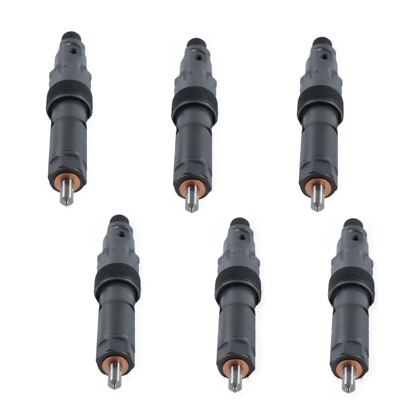 6pcs Fuel Injector SE501141 for John Deere 6081 Engine 4640 4840 7610 7710 7810 535 530B 540G 640G 748G