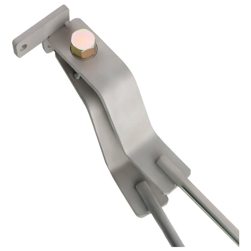 Stainless Twin-Stick Shifter With Boot NP205GM8 for GM NP205 8-Bolt Transfer Case