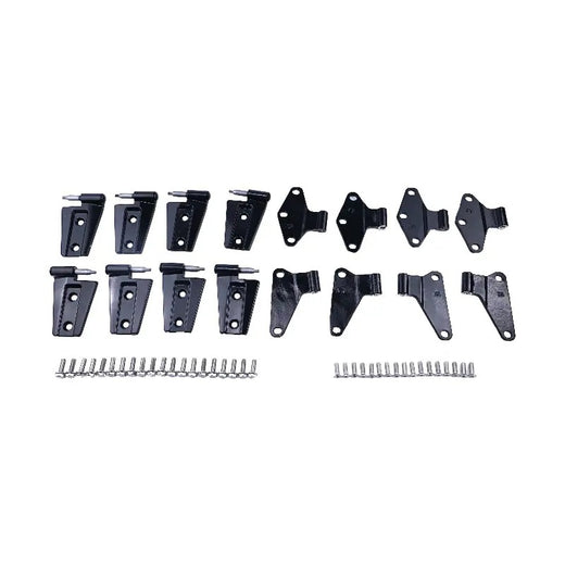 Body Door Hinge Replacement Set MMR.20089 MMR.20090 for Jeep Vehicle Wrangler JK - KUDUPARTS