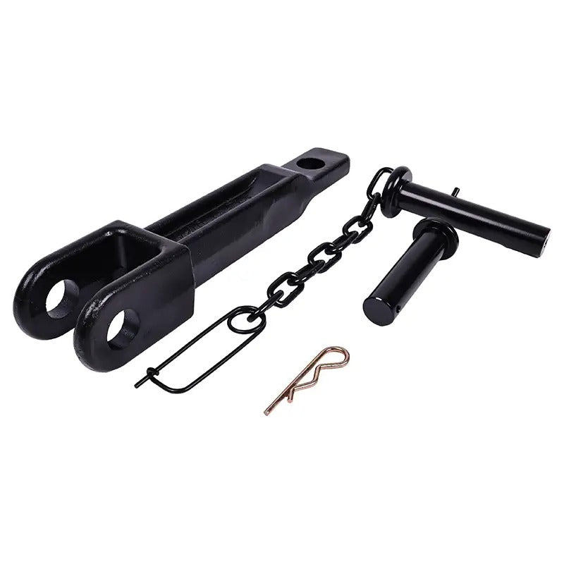 Single Tow Hook With Pins A20-6014 A65-6007 A65-6008 for Peterbilt 384 386 587 579 Kenworth T170 T370 T680 T800 T2000 Truck - KUDUPARTS