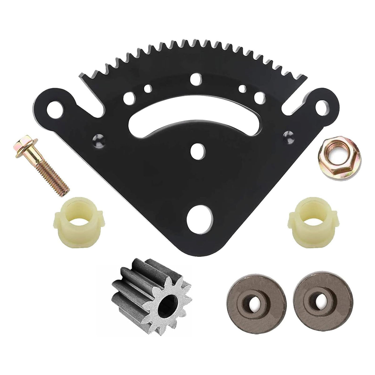 21 Teeth Steering Sector Pinion Gear Rebuild Kit for John Deere Lawn Tractor L100 L105 L107 LA100 LA105 LA110 LA115 LA120 - KUDUPARTS