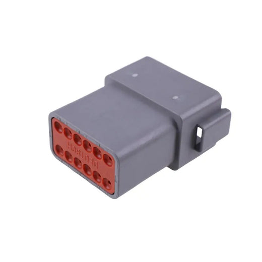 Deutsch DT 12 Pin Connector Kit with 14 AWG Solid Contacts - KUDUPARTS