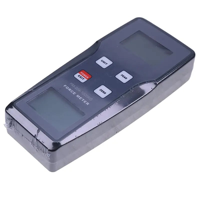 Dynamomètre numérique FM-204-1000K 9800N 1000kgf 2200Lbf avec capteur de force externe, mode de suivi de crête, précision de 0,5 %
