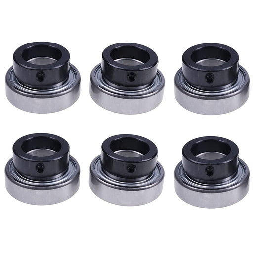 6 Pieces Spindle Bearing JD8597 for John Deere Combine 4420 4400 600 6620 7700 8820 Tractor 316 317 140 - KUDUPARTS