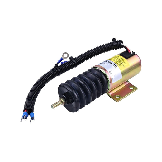 12V Throttle Solenoid 121615 121615GT for Genie S-60 S-65 S-80 S-85 Deutz BF4L-2 - KUDUPARTS
