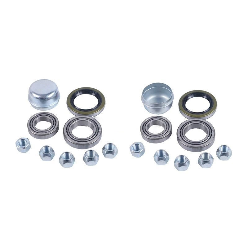 2 Pieces 3500 lb K2-100 Trailer Bearing Kit L44649/10 L68149/11 for Dexter EZ-Lube Axles - KUDUPARTS