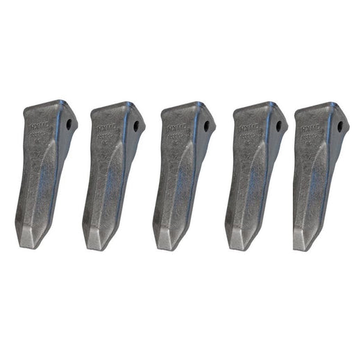 5PCS Rock Chisel Bucket Tooth 1U-3302RC for Caterpillar CAT Excavator M315 M318 212 215C 315B 315C 318B 320 320B 320E 321B 323GC - KUDUPARTS