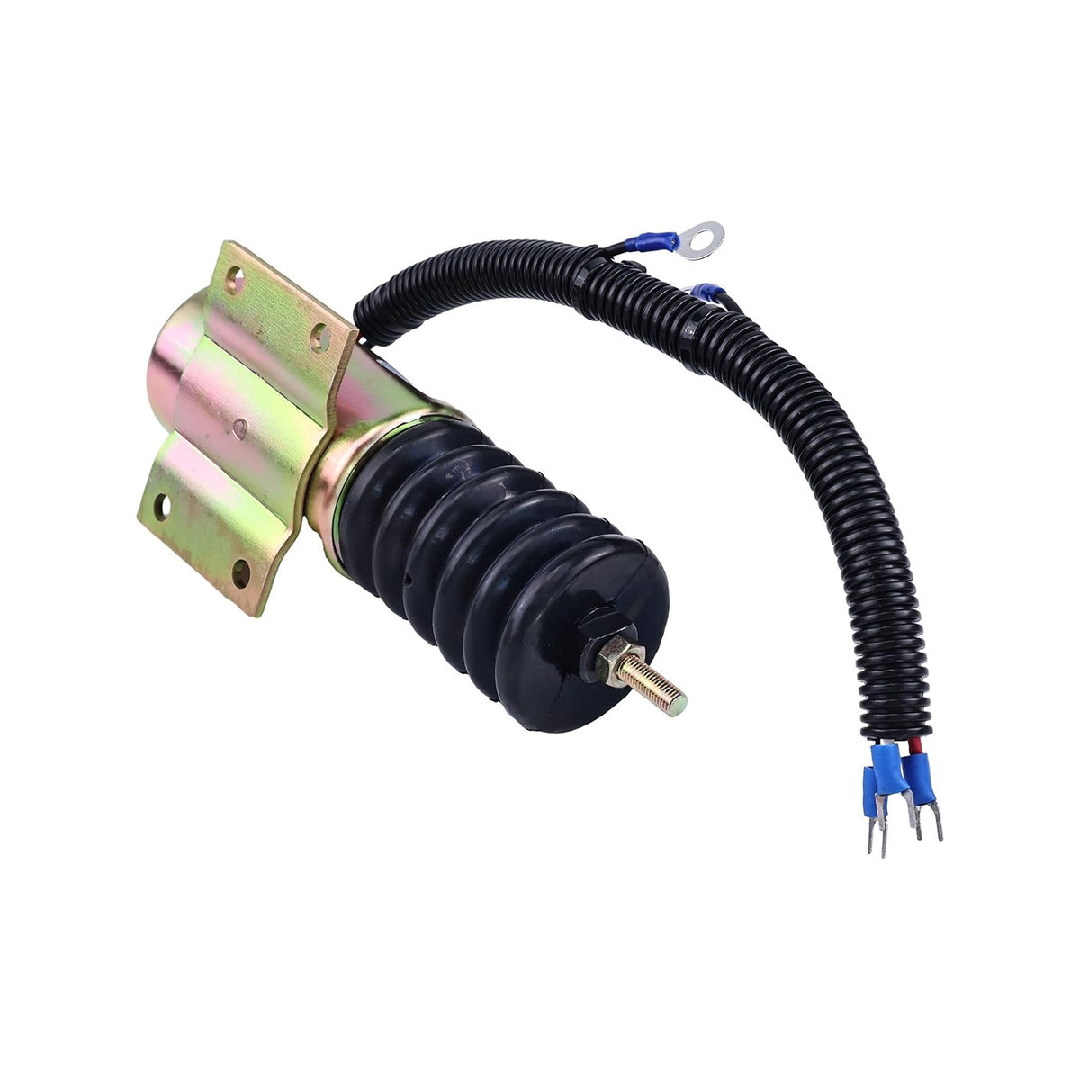 12V Throttle Solenoid 121615 121615GT for Genie S-60 S-65 S-80 S-85 Deutz BF4L-2 - KUDUPARTS