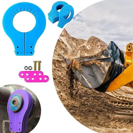 8Pcs 45mm Non-dismantling Bucket Pin Shim Kit for Caterpillar CAT Bobcat John Deere Komatsu Kubota Takeuchi CASE Excavator And Skid Steer Loader - KUDUPARTS