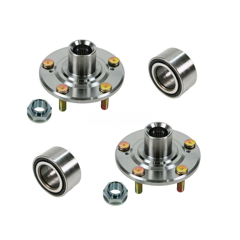 Front Wheel Bearing & Hub Kit BHA53198 for Honda Accord Element Pilot Acura RSX MDX - KUDUPARTS