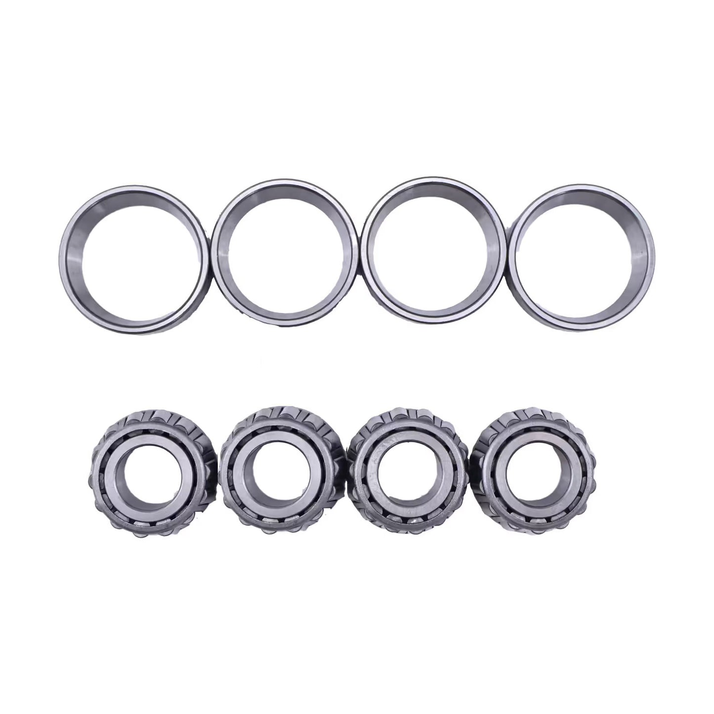 4 Pieces Golf Cart Front Wheel Hub Bearing 1028390-01 for Club Car Precedent G & E 2004-Up