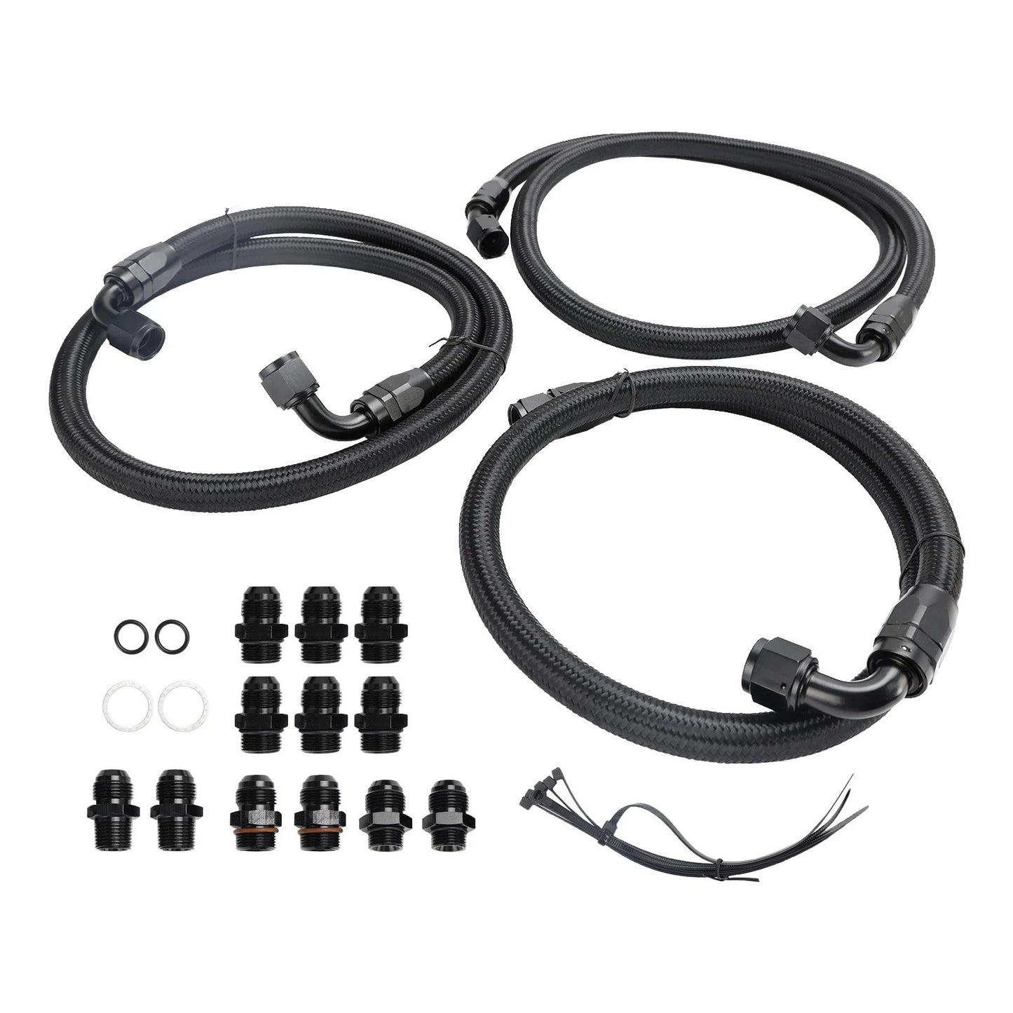 Transmission Cooler Lines Kit 21101404 for Duramax Engine LB7 LLY 6.6L Chevrolet GMC 2001-2005