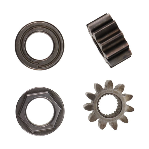 2 Pieces Steering Shaft Pinion Gear & Bushing 12-0863 741-0656 941-0656A 717-1554 for MTD Toro Cub Cadet Lawn White Outdoor Tractor - KUDUPARTS