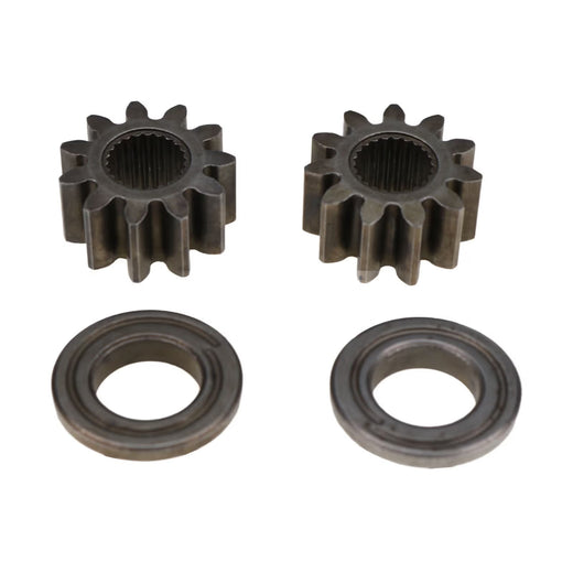 2 Pieces Steering Shaft Pinion Gear & Bushing 12-0863 741-0656 941-0656A 717-1554 for MTD Toro Cub Cadet Lawn White Outdoor Tractor - KUDUPARTS