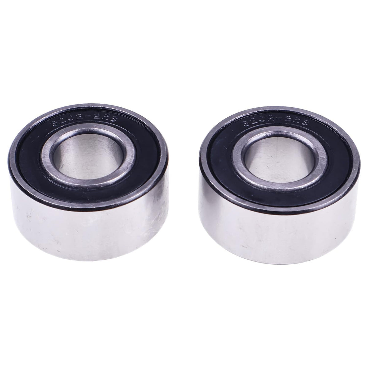 2 Pieces Aftermarket KOYO 5202-2RS Double Row Ball Bearing for Vehicle - KUDUPARTS