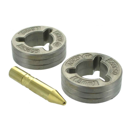 V-Groove Drive Roll Kit 79594 for Miller MIG Welder 200 210 212 250 251 252 DVI Pulser Vintage - KUDUPARTS