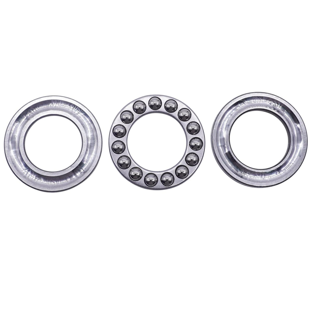 2 Pieces 30*52*13mm Thrust Ball Bearing 50551 for Hydro Gear Transmission 00386200 00386300 036689 015680 - KUDUPARTS