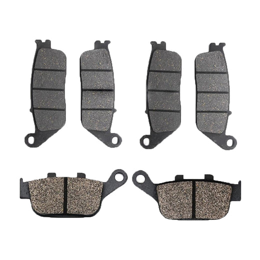 6 Pcs Front & Rear Brake Pad FA142 FA140 for Honda Motorcycle VTR250 CB500FAD CB500RD CB500XD FMX650 - KUDUPARTS