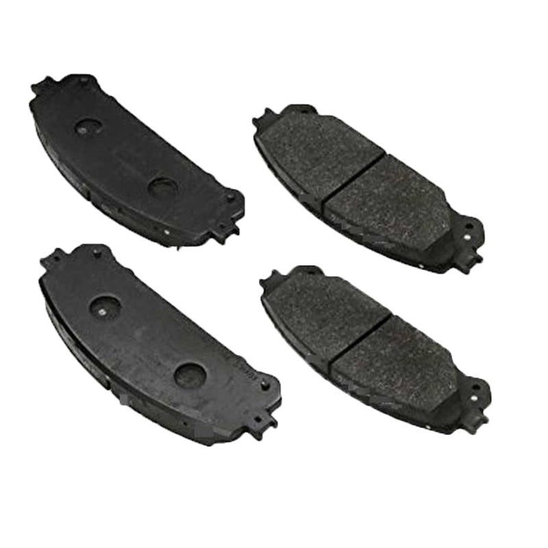 Front Premium Disc Brake Pad Set 04465-AZ319 04465-0E010 for 2014-2019 Toyota Highlander - KUDUPARTS