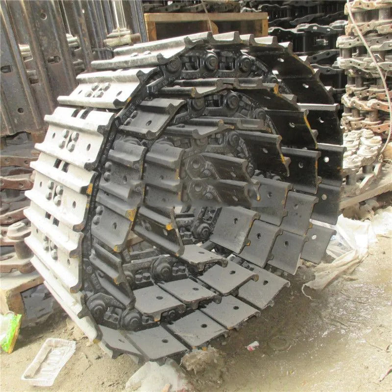 Pour Komatsu PC20-3 PC20-5 PC30-1 PC30-3 PC30-5 Ensemble de chaîne de chenille 20S-32-00012 20S-32-00011