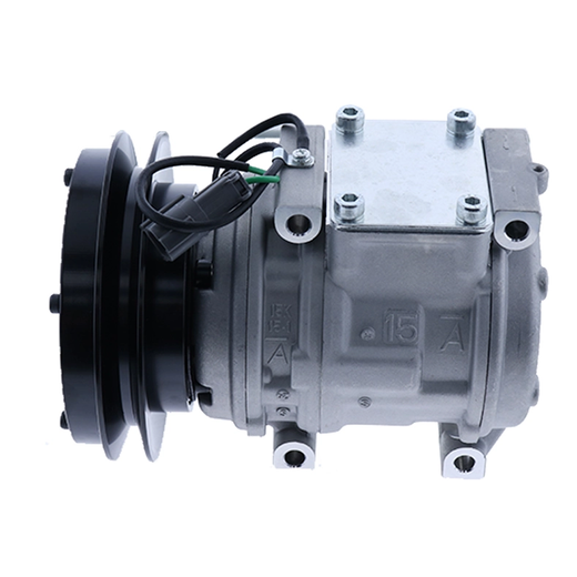 10PA15C Air Conditioning Compressor 154-0490 for Caterpillar CAT Engine 3066 3046 Excavator 311B 318B 320B 325BL 380BL - KUDUPARTS
