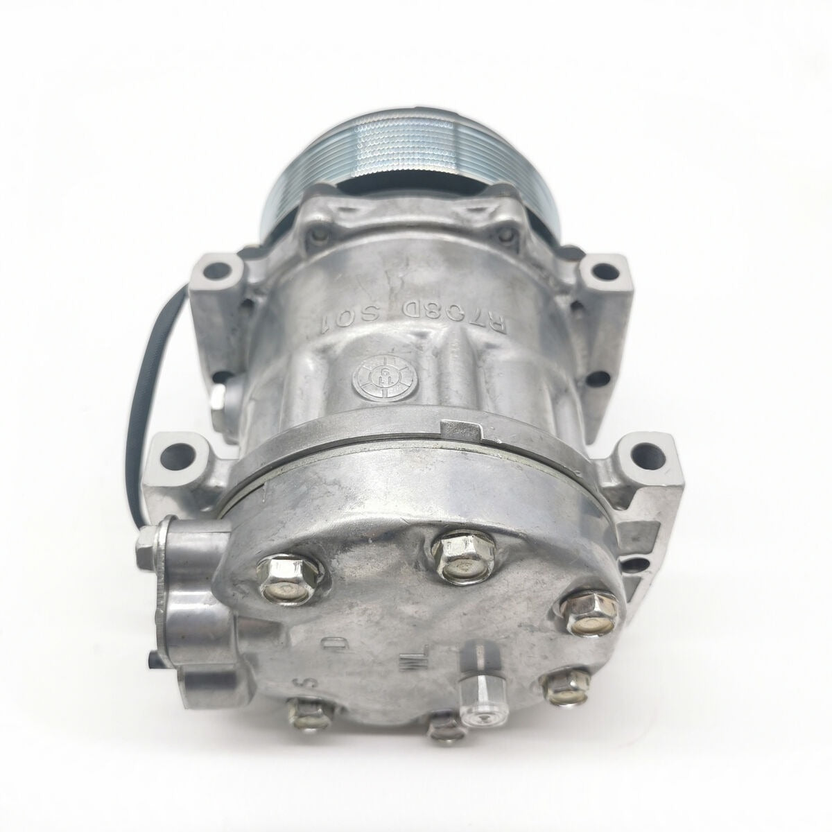 SD7H13 A/C Compressor 569-07-88122 for Komatsu Wheel Loader WA500-7 WA500-8 - KUDUPARTS