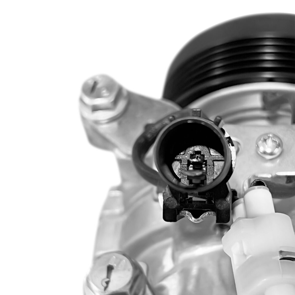 A/C Compressor AKD200A071 for Mitsubishi Vehicle 2000-2005 Colt V 2000-2003 Lancer VI 1998-2006 Spacestar - KUDUPARTS