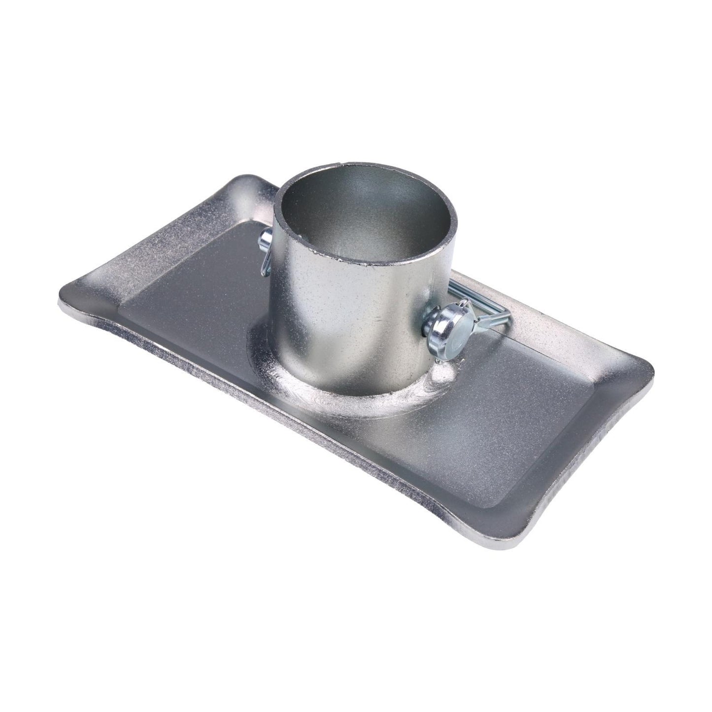 Trailer Jack Foot Plate With Lock Pin 26029