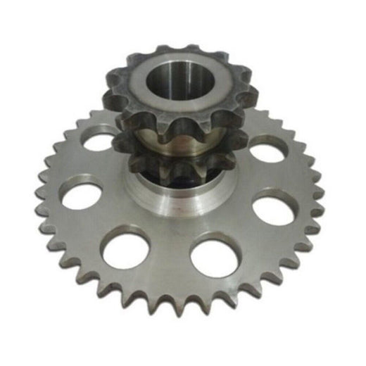 Drive Chain Cluster Sprocket Set D76529 D124607 D64175 for CASE Loader 1845 1845B 1845C 1845S - KUDUPARTS
