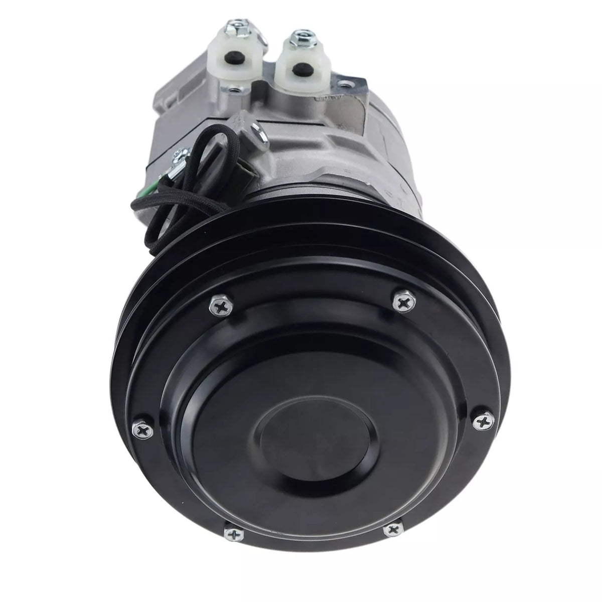 10S15C Air Conditioning Compressor 418-S62-3160 for Komatsu Wheel Loader WA100-5 WA150-5 WA200-5 WA250-5 WA270-5 WA320-5 - KUDUPARTS