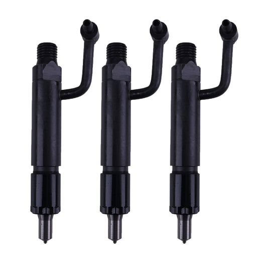 3X Fuel Injector AM880545 for John Deere Backhoe Loaders 110 Tractors 4310 4510(Ship to US Only) - KUDUPARTS