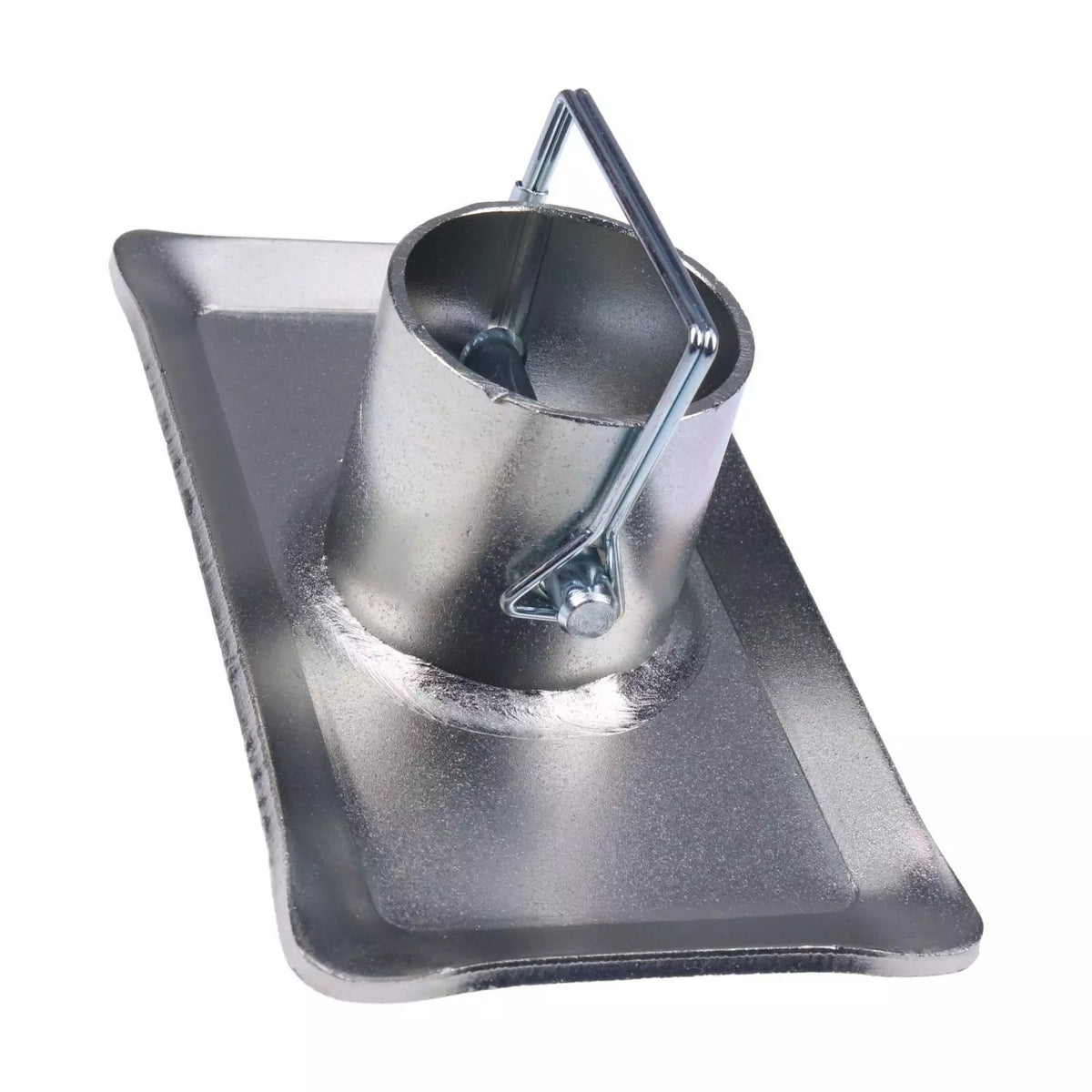 Trailer Jack Foot Plate With Lock Pin 26029 - KUDUPARTS